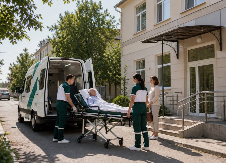 Санитарная перевозка пациентов МедТранс Юг: Перевозка пациентов в Кропоткине